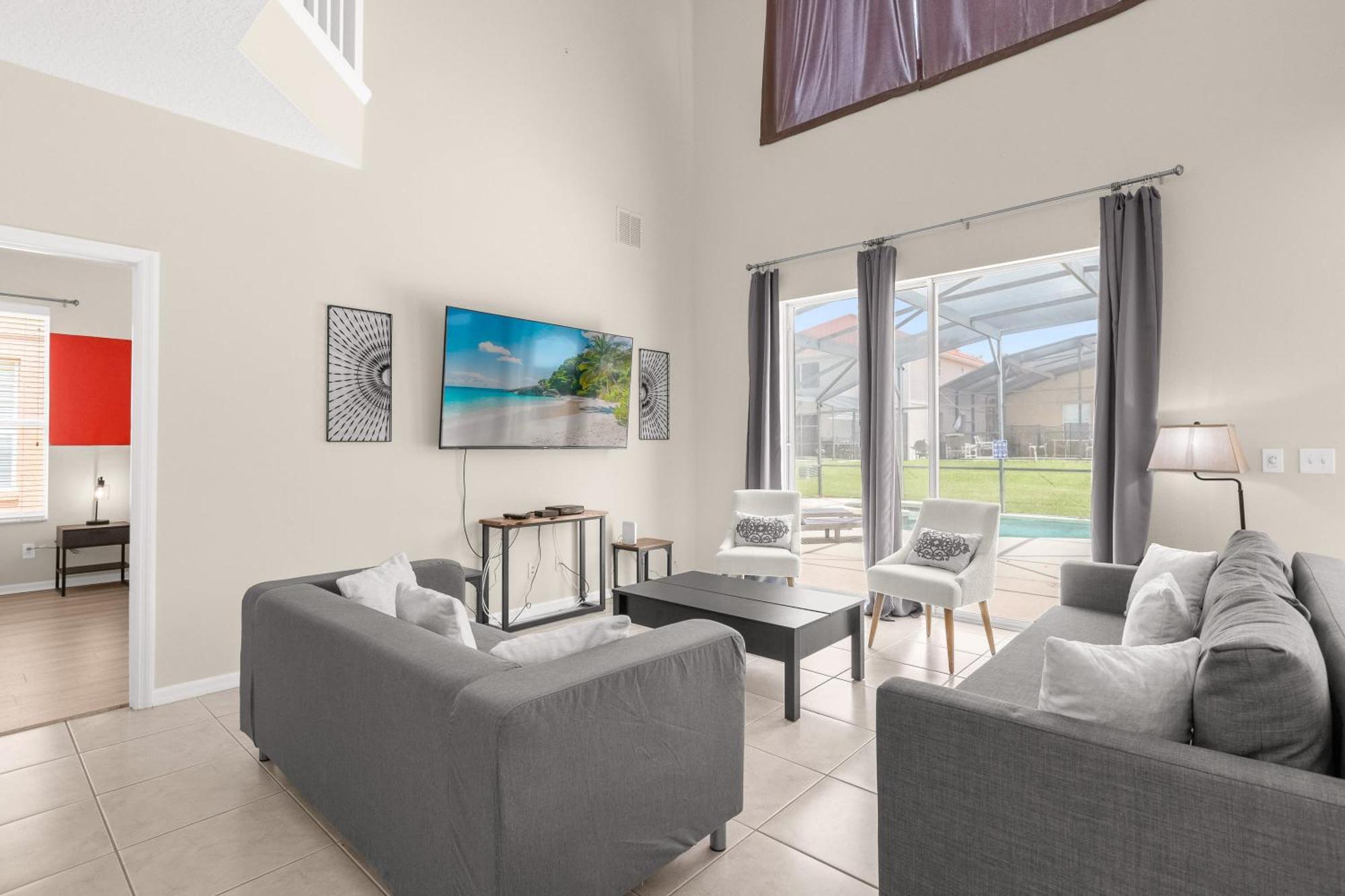 Large Spacious Home W Private Pool & Hot Tub Davenport Dış mekan fotoğraf
